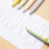 M&G Retractable Gel Ballpoint Pens 0.5mm, 10 Pcs Fat Gel Pens Fine Point Black Ink, Cute Gel Pen With Smiley Face Colorful, Ballpoint Pens Smooth ...