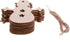Christmas Wooden Crafts Hanging Ornaments Christmas Tree Decoration Unfinished Wood Cutouts for DIY Blank Slices to Paint (10PCs Snowman Style)...