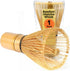 BambooMN Japanese Matcha Whisk Chasen - Traditional Handcurled 100 Tate Matcha Utensil - Natural Golden Brown - 1 Piece...