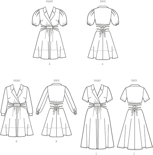 McCall's Misses' Shirt Dress Sewing Pattern Kit, Design Code M8361, Sizes 4-6-8-10-12...