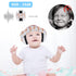Infant Ear Protection Noise Cancelling Baby Ear Muffs, Toddler Hearing Protection with Adjustable Elastic Headband (Bear, White...