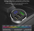 LIHAN 3 USB Car Charger,12V/24V Voltage Meter, QC3.0 Output 4.8A, Cigarette Lighter Plug Adapter Compatible with iPhone,iPad, Samsung, USB Chargin...