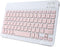 Ultra-Slim Rechargeable Bluetooth Keyboard Portable Compact Wireless Keyboard for Android Windows Samsung Galaxy Tab Tablet Smartphone Cell Phone ...
