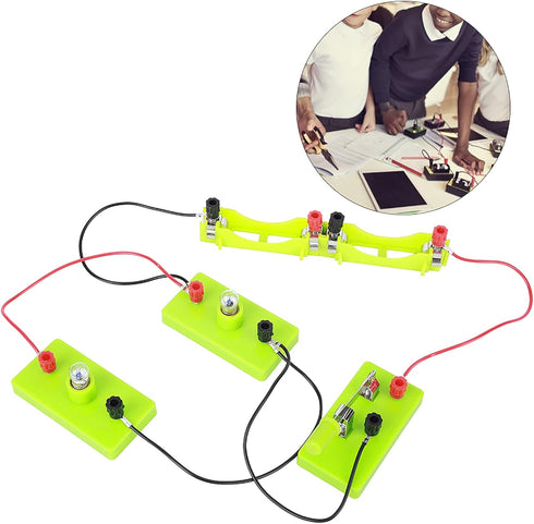 DIY Parallel Series Circuit, Kids Circuit Learning Starter Kit Physics Science Entry Experiment Educational Toys DIY Project Building Basic Electr...