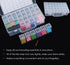 SanerDirect 32 Grids Diamond Painting Drill Storage Containers, Diamond Organizer Case Embroidery Beads Storage Box with Label...