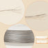 BENECREAT 240-Feet 0.015inch (0.38mm) 7-Strand Bead String Wire Nylon Coated Stainless Steel Wire for Necklace Bracelet Beading Craft Work...