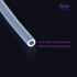 DMiotech 1/16" ID 3/32" OD 6.6 Feet Clear Silicone Tube Industrial Silicone Tubing for Water Air Pump...