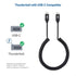 Cable Matters Coiled USB C to USB C Cable with 3A / 60W Fast Charging 1-4 Feet, Support Apple CarPlay, Android Auto, USB C Charger Cable, for iPho...