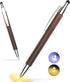 Penyeah Pen with Light, Led Lighted Tip Pen with Stylus,3 in 1 Light Up Pens for Journaling Writing in the Dark 2 Pack - White+Warm Yellow...
