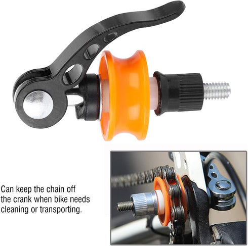 YOUTHINK Dropout Bike Clean Tool, Nylon Bike Chain Keeper Cleaner for clean Maintenance Bicycle Accessory...