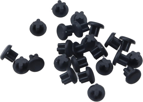 25 pcs Rubber Dust Plugs Caps 3.5 mm Small Protector Headphone Jack Dust Plug Covers for Mobile Phone Laptop Desktop Computer Earphone (Black)......