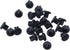 25 pcs Rubber Dust Plugs Caps 3.5 mm Small Protector Headphone Jack Dust Plug Covers for Mobile Phone Laptop Desktop Computer Earphone (Black)......