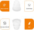 uxcell Replacement Earbuds Tips, Soft Silicone Earpads with Three Flanges Noise Reduce Eartips for Earphone, 10pcs 5mm Inner Hole Ear Cushion Earp...