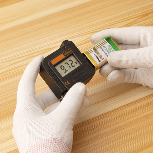 168Max Universal Digital Battery Capacity Tester for Lithium 18650 AA 9V Button...