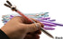 Maydahui 24PCS Retractable Rabbit Ballpoint Pen Colorful Crystal Quicksand Pen Cute Animal Gem Pen Black Ink for Girls School Party...