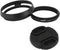 Haoge LH-X53B 3in1 Lens Hood with Adapter Ring with Cap Set for Fujifilm X100VI Fuji FinePix X70 X100 X100S X100T X100F X100V Camera Black replace...