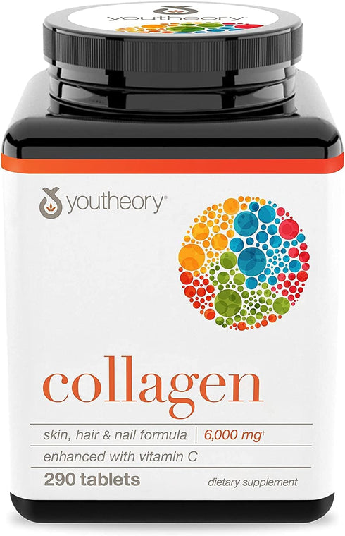 YOUTHEORY Advanced Formula 1 2 3 Collagen, 290 CT...