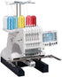 New brothread - Single Huge Spool 5000M Each Polyester Embroidery Machine Thread 40WT for Commercial and Domestic Machines - Ivory White (Janome C...