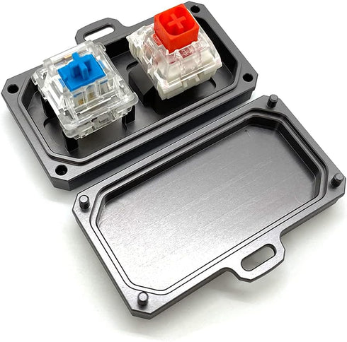 Aluminum Metal Switch Opener Tester Lubrication Kit for Kailh Gateron Holy Panda Cherry MX Switches Mechanical Keyboard, with Switch Puller Keycap...