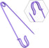 Outus Steel Safety Pins Blanket Pins 4 Inch Extra Large, 5 Colors 10 Pieces...