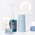 Garosa Toothbrush Cup Travel Portable Toothbrush Holder Multifunction Travel Cup Organizer Including 300ml Tooth Cup 45ml 30ml Travel Bottle for T...