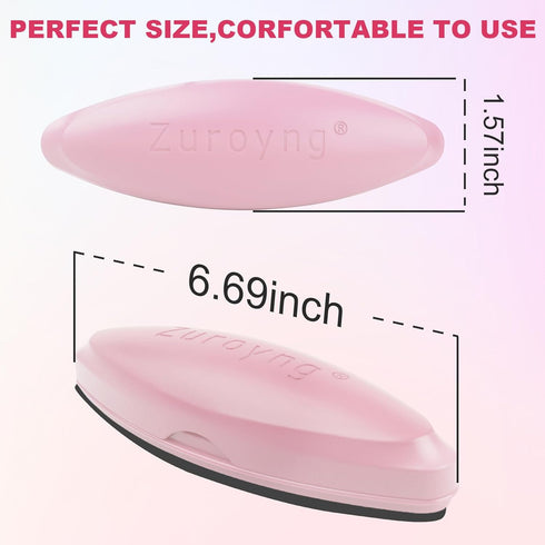 Magnetic Whiteboard Eraser, Dry Erase Eraser, Magnetic Erasers for Whiteboard, Glass Whiteboard Eraser, Double Sided Magnetic (Pink)...