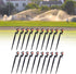 Jerliflyer 20pcs Micro Sprinkler Spray Nozzle, G?Type 360 Degree Rotation Sprinkler Watering Atomizing Spray Nozzle Garden Irrigation Sprinkler fo...