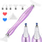 benote Metal Diamond Art Painting Pen Kits Screw In Tip, Ergonomic Diamond Drill Pen Tools Square Painting Art Supplies with Multi Interchangeable...