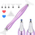benote Metal Diamond Art Painting Pen Kits Screw In Tip, Ergonomic Diamond Drill Pen Tools Square Painting Art Supplies with Multi Interchangeable...