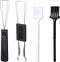 4PCS Switch Puller Keycap Puller Keyboard Brush, Stainless Steel Key Remover for Replacement Mechanical Gaming Keyboard Switches Key Cap Remover T...