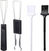 4PCS Switch Puller Keycap Puller Keyboard Brush, Stainless Steel Key Remover for Replacement Mechanical Gaming Keyboard Switches Key Cap Remover T...