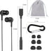 Wired in Ear Headphones with Mic and Type C Adapter Wired Earbuds with Microphone 3.5mm, HiFi Wired Earphone Kit Compatible with Most Smartphones/...