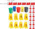 TOYANDONA 31Pcs Road Signs for Kids, Miniature Plastic Traffic Cones Mini Barrel Roadblocks Toys Set Educational Playset Pieces for Boys& Girls...