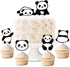Panda Cupcake Toppers Picks 24pcs - Panda Party Supplies Birthday & Baby Shower...