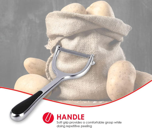 Home Basic Horizontal Zinc Veg Peeler...