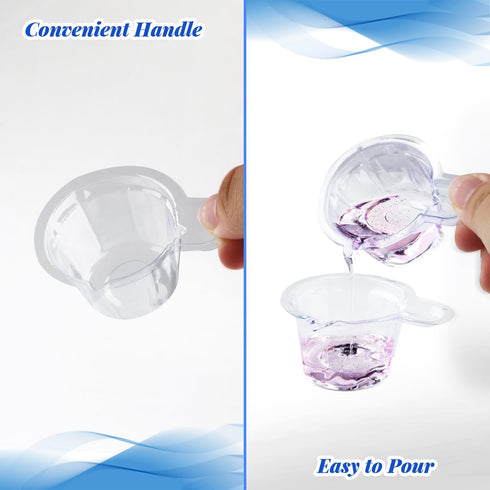 400Pcs 40ml Epoxy Resin Mixing Cups,Disposable Plastic Glue Dispensing Cup,Clear Resin Mixing Stirring Cup,Jewelry Making Tools,Craft Accessories ...