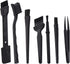 Computer Keyboard Cleaning Brush Kit, Portable Plastic Handle Nylon Cleaning Brushes-Black Set of 7...