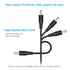 Belker Universal 5V DC 5.5 2.1mm Jack Charging Cable Power Cord, USB to DC Power Cable with 14 Interchangeable Plugs Connectors Adapters Compatibl...