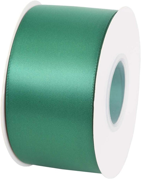 ITIsparkle 2" Inch Double Faced Satin Ribbon 25 Yards-Roll Set for Gift Wrapping Party Favor Hair Braids Baby Shower Decoration Craft Supplies, Fo...