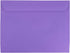 JAM PAPER 9 x 12 Booklet Colored Envelopes - Violet Purple Recycled - 25/Pack...