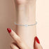 Initial Engraved Letter Bracelets Dainty Mini Size Heart Love Charm Stainless Steel Bracelets for Women Birthday Jewelry...