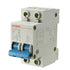 uxcell 2 Poles 25A 400V Low-voltage Miniature Circuit Breaker Din Rail Mount DZ47-63 C25...