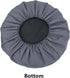 Waterproof Round Dog Bed Cover Replacement Washable Grey 36 Inch...