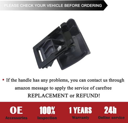 74934 Parking Brake Release Handle (Mist Gray) Compatible with 1998-2002 Dodge Ram 1500 2500 3500 Replaces RU38RC8AA...