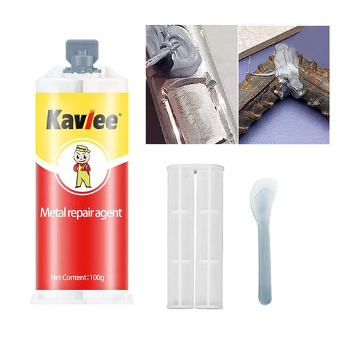 All-Purpose Repair Glue, AB Glue Waterproof Sealant, Casting Repair Glue for Metal, Metal Repair Paste Magic Welding Glue for Repairing All Surfac...