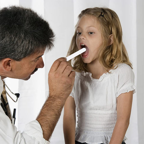 25pcs Depressors Stir Sticks Reusable Applicator Sticks Stirring Stick Tool for Laboratory White Plastic Scraper...