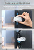 4 Pack Drawer Locks Baby Proofing, Maveek Child Proof Cabinet Locks Baby Safety Botton Latches For Bedstand Drawers Room Side Furniture Corner Edg...