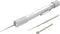 The Beadsmith Bead Reamer Set – 3 Interchangeable Diamond Coated Tips – Anodized Aluminum Hollow Handle for Storage – Tools for Opening & Enlargin...