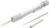 The Beadsmith Bead Reamer Set – 3 Interchangeable Diamond Coated Tips – Anodized Aluminum Hollow Handle for Storage – Tools for Opening & Enlargin...