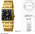 WWOOR Square Watches for Men Stainless Steel Mens Square Watch with Date Original Waterproof Analog Quartz Fashion Business Casual Wristwatch...